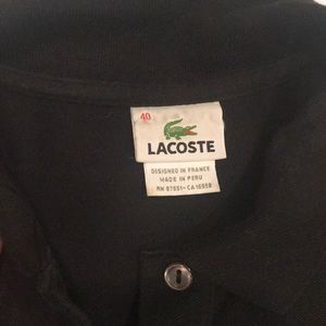 Women’s Lacoste polo shirt